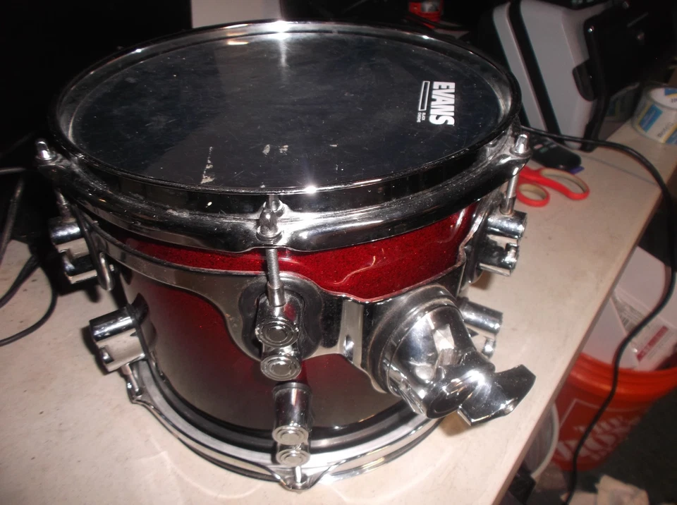 PDP Pacific By DW Concept Maple Red Tom Drum 12 by 9 - Image 3 of 4