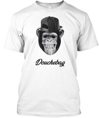 Douchebag T-Shirt Made in the USA Size S to 5XL