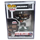 Funko Pop! Caleb Williams #323 Chicago Bears NFL Vinyl Figure + Hard Protector