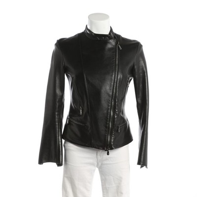Ermanno Scervino Lammfelljacke 34 IT 40 Schwarz