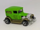 Vintage 1977 Hot Wheels A-OK Green Early Times Delivery Truck Ford Hong Kong