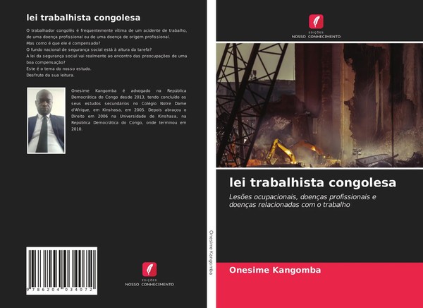 Lei Trabalhista Congolesa Onesime Kangomba Taschenbuch Portugiesisch 2021-image