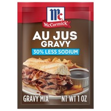 McCormick 30% Less Sodium Au Jus Gravy Mix 3 Pack
