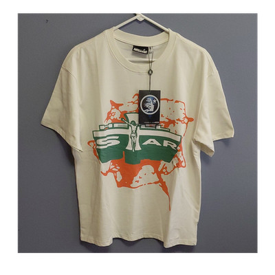 Hellstar Path to Paradise Men's Graphic Print Cotton Jersey T-Shirt White S