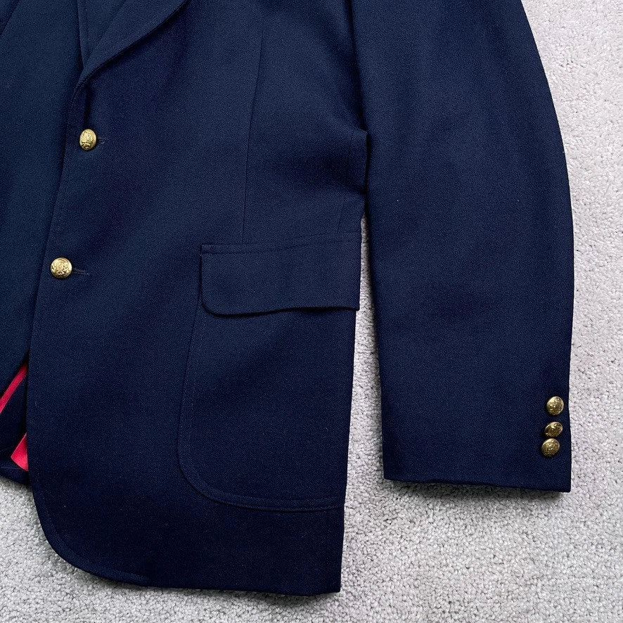 Blazer Pendleton Vintage Para Hombre 42 Largo Azul Lana Abrigo Deportivo Hecho en EE. UU. Años 60 Foto 3 de 4