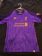 Liverpool FC 2018/2019 England Away Soccer Jersey Size M