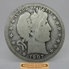 1907-O Barber Silver Half Dollar - #C55326NQ