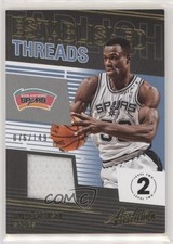2018 Absolute Memorabilia Established Threads Level 2 David Robinson HOF 03rx
