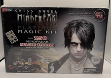 Criss Angel Mindfreak Platinum Magic Kit Sealed w DVD 350 Tricks BRAND NEW