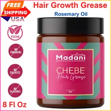 Chebe Hair Growth Grease with Rosemary Oil, Hair Thinning And Hairloss Treatment