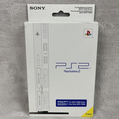 Playstation 2 Official OEM Slim PS2 Vertical System Stand SCPH-70110 Black boxed