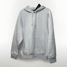 SONNETI LONDON ESSENTIAL HOODIE Large Light Grey NWT