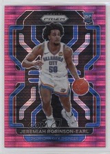 2021-22 Panini Prizm Pink Pulsar Prizm 13/42 Jeremiah Robinson-Earl #319 14cm