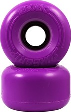Sure Grip Aerobic Outdoor Roller Skate Wheels 62mm 85A Purple Pack of 8 Urethane