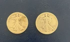 WALKING LIBERTY HALF DOLLAR - Unknown Year - Unreadable year (MM00122 & MM00123)