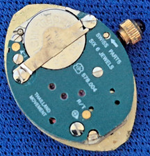 ETA 578.004 Geneve Dial Movement Running , Stem & Hands Fits Many Other Brands