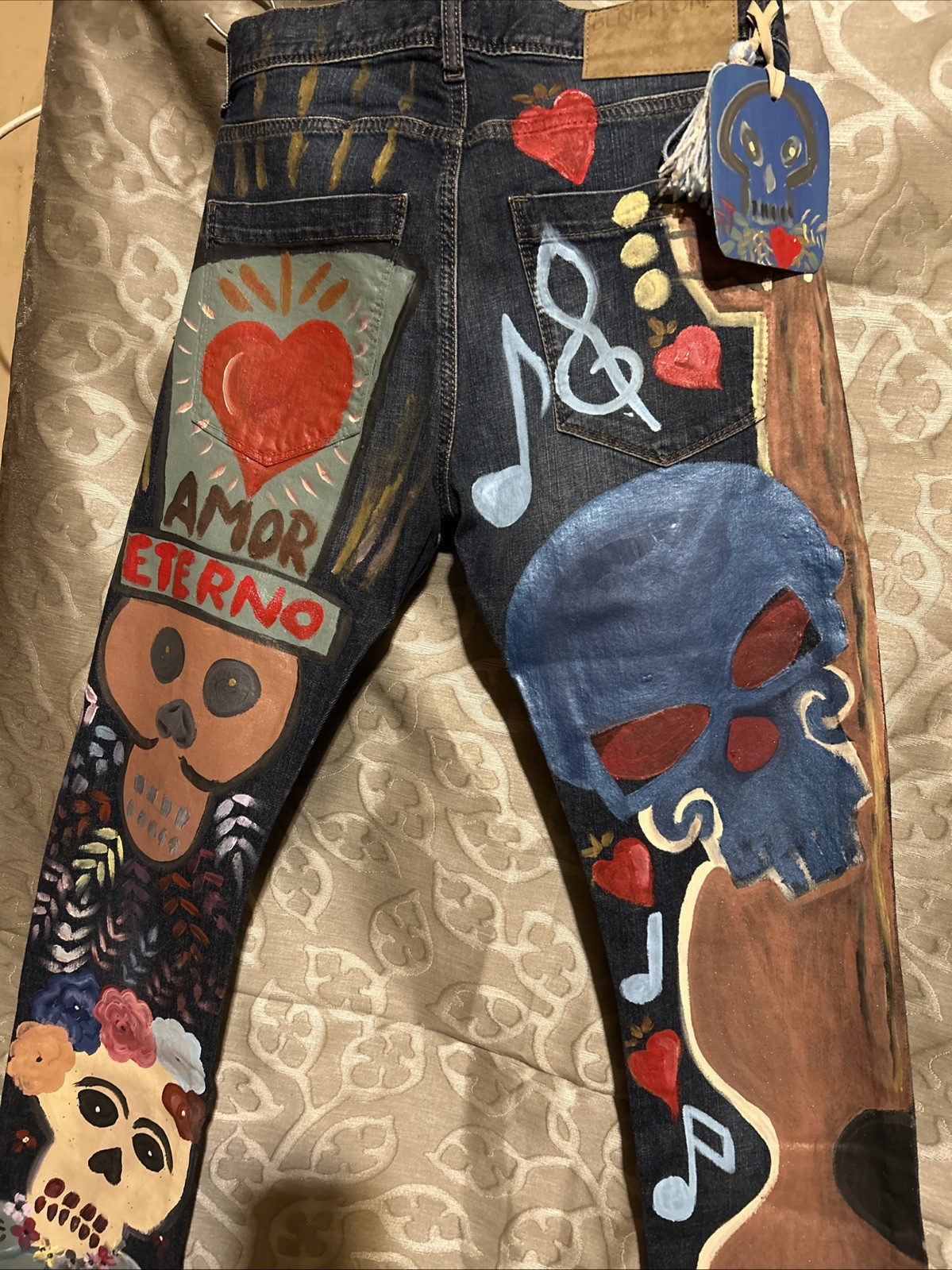 Amor ETERNO Men’s Up cycled Jeans - image 6