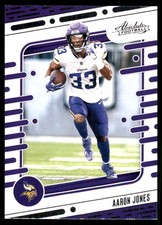 Aaron Jones 2024 Panini Absolute #71 Vikings NFL READ FREE SHIPPING AutographDen