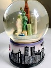 New York City Snow Globe 6.5" Skyline Twin Towers Statue of liberty Music Spins  — photo 7