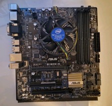Asus B150m-c Motherboard, Intel Core I5 6th Gen And Cpu Cooler