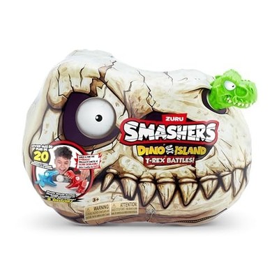 ZURU Smashers Dino Island T-Rex Battles Figure Set Toy