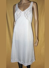 Glänzend Eleganter Sex Appeal 60er Perlon/Nylon-Unterkleid-Unterrock Gr.50 (1554