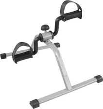 Under Desk Exercise Bike Pedal Exerciser – Mini Stationary Cycle with Adjustable
