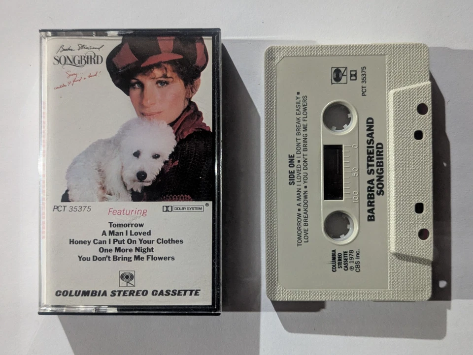 BARBARA STREISAND Cassette Tape Lot/4 Songbird Greatest Hits Back To Broadway Foto 2 de 4