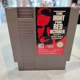 The Hunt For Red October NES PAL A Nintendo Entertainment System Senza Manuale