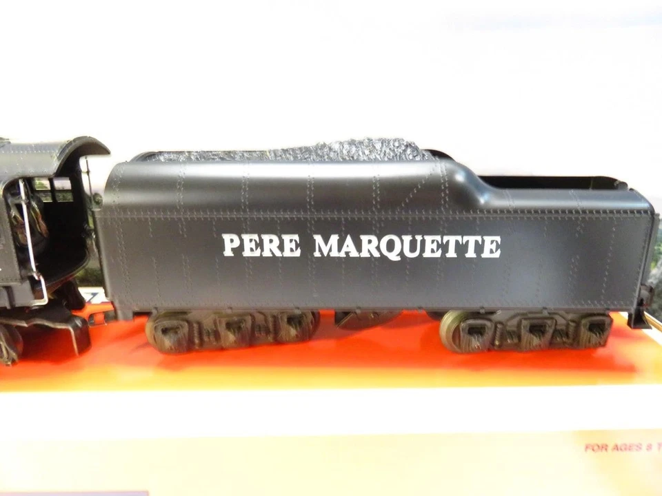 LIONEL TRAINS - 18022 PERE MARQUETTE BERKSHIRE STEAM LOCO/TENDER- NEW- B1 - Image 4 of 4