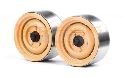 GRC 1.9 Camel Trophy Classic Aluminum Beadlock Wheel for Defender G02 (2) GRC/G1