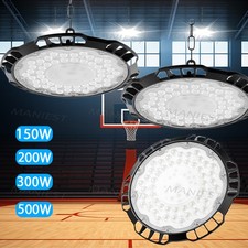 Oświetlenie halowe LED Reflektor sufitowy Lampa warsztatowa Lampa przemysłowa High bay DE