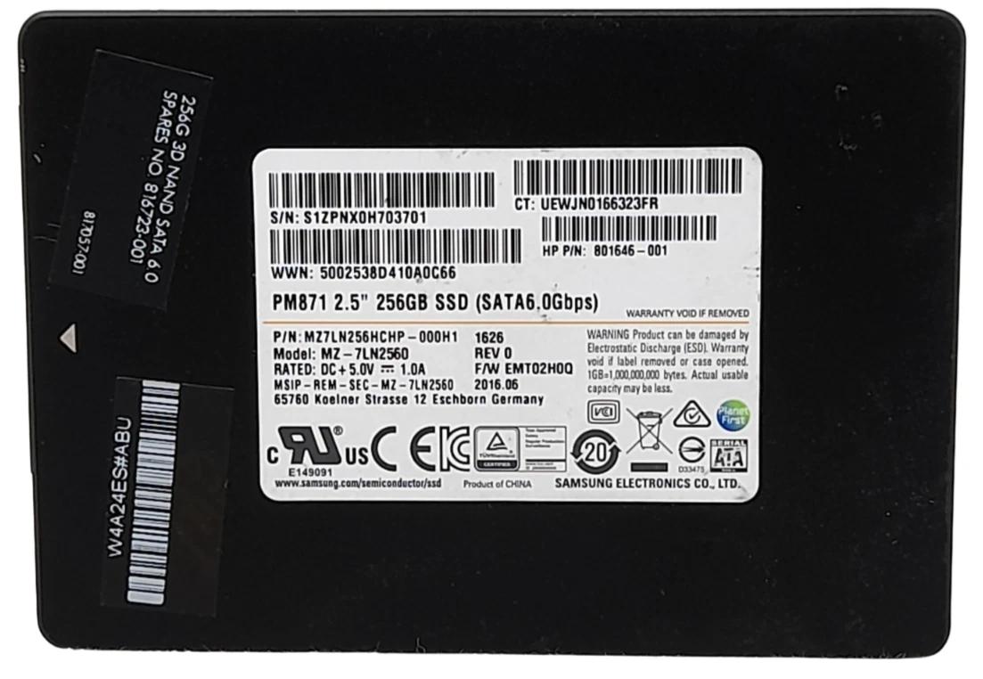 Samsung 256GB Hard Drives (HDD, SSD & NAS) for sale | eBay