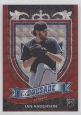 2021 Panini Chronicles Crusade Ruby Wave Prizm 189/199 Ian Anderson #22 00gy