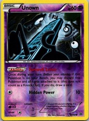 Unown 30/98 XY Ancient Origins Reverse Holo