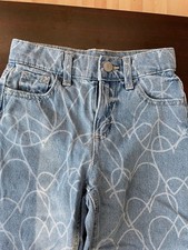 Little girls size 6 wide-leg blue jeans