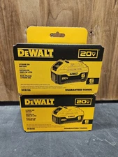 Genuine DeWalt DCB206 (2-Pack) 20V MAX XR 6 Ah Lithium-Ion Batteries (2025) NEW 