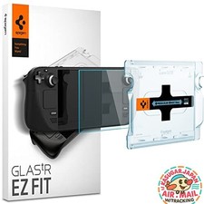 Spigen Steam Deck 9H Glass Screen Protector EZ Fit Install Kit 1-Pack fm Japan