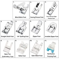 Brother Sewing Presser Feet Hemmer Foot for Machine Accessories Knitting