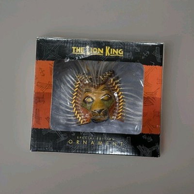 Disney The Lion King Broadway Musical Special Edition Simba Mask Ornament