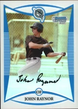 2008 Bowman Chrome Prospects Refractors #BCP24 John Raynor /599 - BB