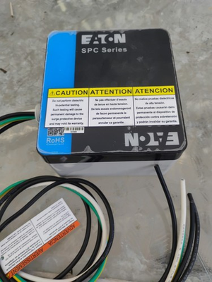 #ad Eaton SPC Series Surge Protective Device SPC100208Y2P $100.00