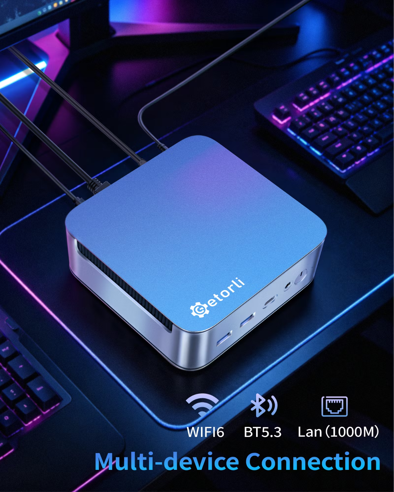 Join the Elite Club NEW Getorli GT103 Mini PC Ryzen 5 7430U 16GB RAM 512GB SSD Dual LAN