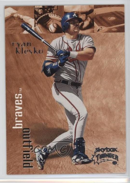 1999 Skybox Thunder Ryan Klesko #213 3b8