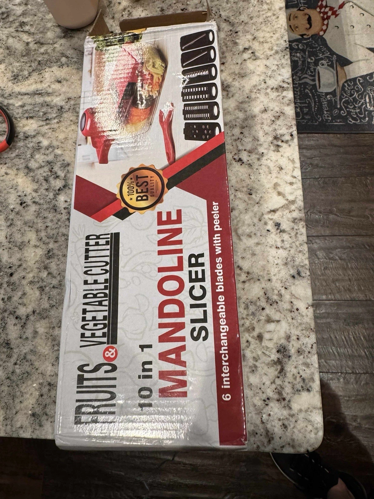10 in 1 Mandoline Slicer with Peeler NEW IN BOX