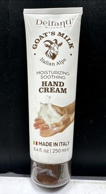 Delfanti Milano Goat's Milk Italian Alps Moisturizing Hand Cream 8.4 oz.