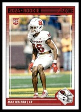 MAX MELTON 2024 PANINI SCORE FOOTBALL RC ARIZONA CARDINALS #374