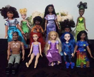 Mixed Lot of Disney Dolls
