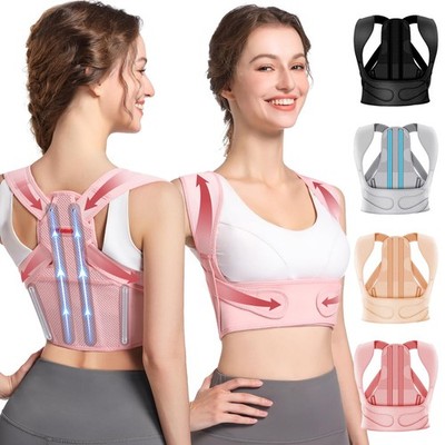 Posture Corrector for Women: Adjustable Lightweight Upper Back Brace for Neck...