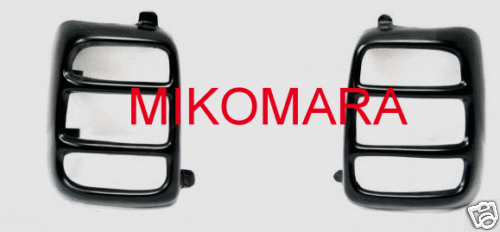 21213-3716014/15-01 Rücklichtschutzsatz Schwarz (E-06) für Lada Niva 1700 - Bild 1 von 1